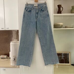 Slvrlake grace wide leg jeans 28 denim ssense usa cotton
